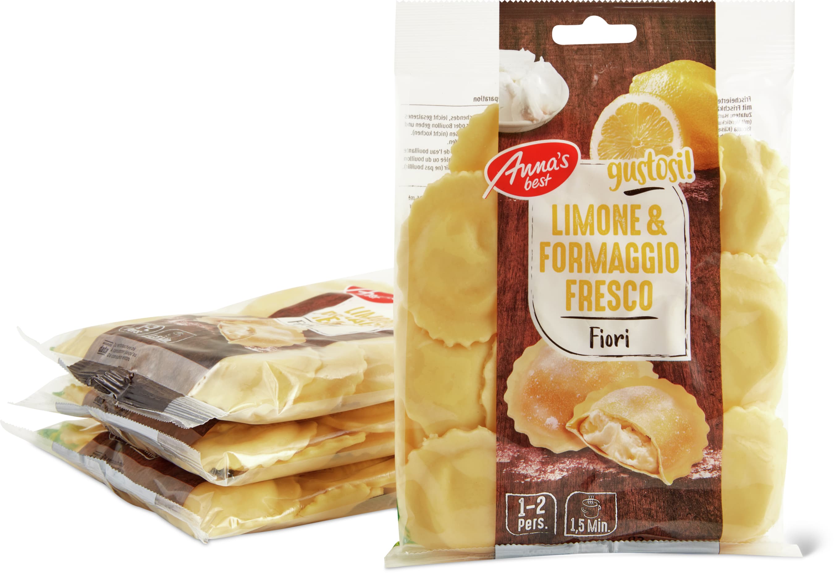 Anna's Best Fiori mit Frischkäse und Zitrone 4x250g
